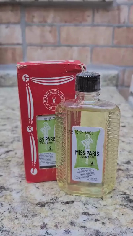 Perfume Africano Miss Paris 110ml Original Feito Na Nigéria