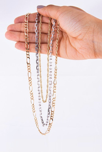 Imagen 5 de 5 de Cadena De Oro 18k Macizo 2gr Forzet 55cm Hombre Mujer Gtia