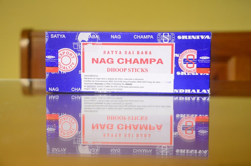 Sahumerios Nag Champa - Dhoop Satya Por Mayor - 12 Cajas