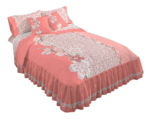 Colcha Mia Queen Con 2 Cojines Competition