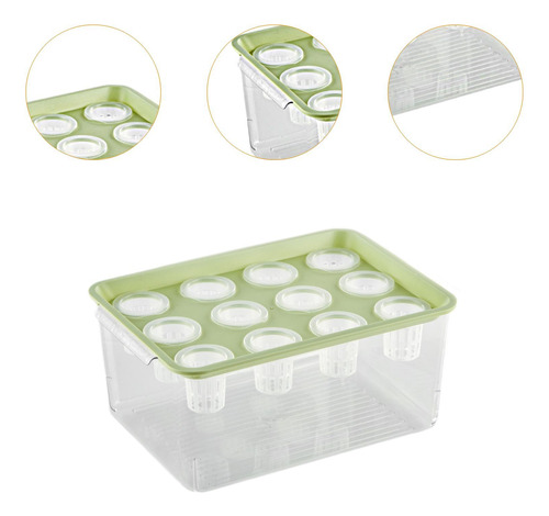 Caja De Hidropónico, Herramienta Hidropónica, 12 Verde