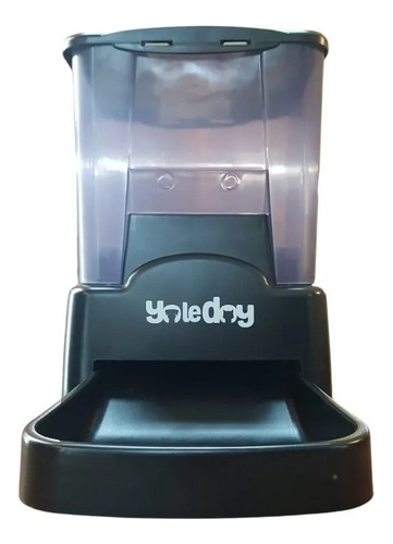 Dispensador Alimento Mascotas Yoledoy LG Color Negro