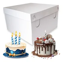 Comprar 100 Cajas De Torta Pastel De 12 Cm. Para Repostería