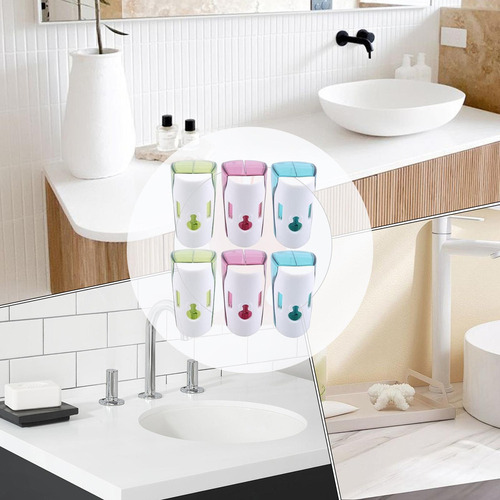 Soportes Para Cepillos De Dientes Para Baños Soporte Adhesiv