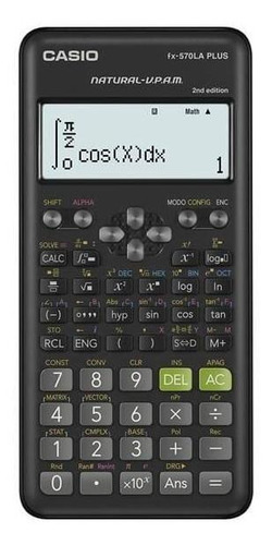 Calculadora Casio Cientifica Fx-570la Plus 2 + 417 Funciones