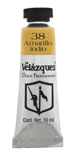 Pintura Al Óleo Amarillo Indio Con 16ml