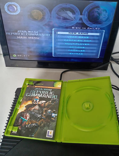 Star Wars Republic Comando Original Fisico Para Xbox Clasico (Usado)
