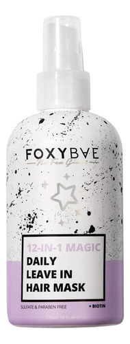 Foxybae Mascarilla Capilar Sin Enjuague Para Cabello Seco D.