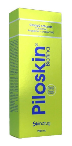Champu Anticaída Piloskin Con Biotina X 280 Ml