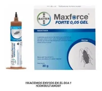 Comprar Gel Insecticida Mata Cucarachas Maxforce Bayer Jeringa 30grs