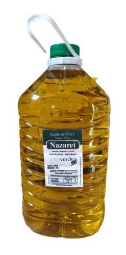 Aceite De Oliva 5lt Nazaret Primera Presión En Frio Mendoza 