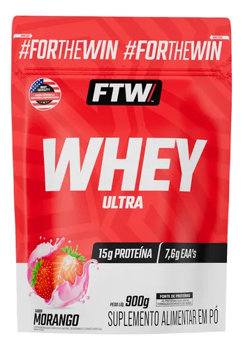 Promoção de Whey Concentrado Ultra Protein Refil 900G na loja Mercado Livre