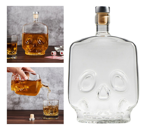 Decantador De Licor De Transparente De 700 Ml Decantadores