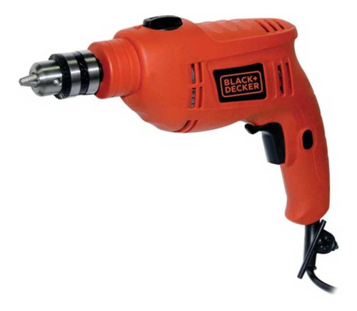 Taladro 10mm 550w Velocidad Variable Black & Decker/mimbral Color Naranjo