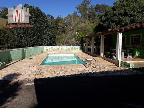 Imagem 18 de 30 de Chácara Com Excelente Localização, Pomar, Casa Com 03 Dormitórios, Piscina, Pertinho Da Cidade À Venda, 11000 M² Por R$ 500.000 - Ch0321