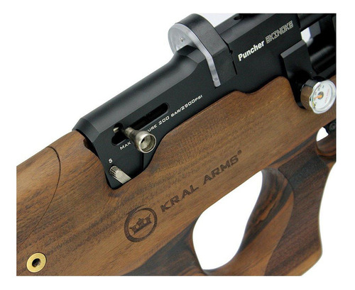 Carabina Pressão Pcp Ekinoks Semi Auto 12tiros 5.5 Kral Arms