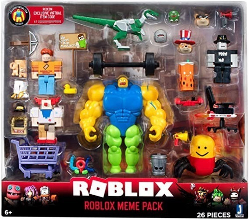 Roblox Meme Pack 26 Pz Código Virtual Meses Sin Intereses