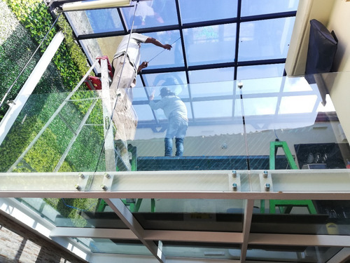 Pergola Techo O Domo Vidrio Templado