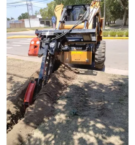 Implemento Zanjadora Za400 Pecarí - Minicargadora