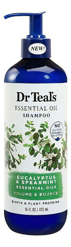  Dr Teals Shampoo Cuidado Capilar Eucalipto Y Menta 473ml