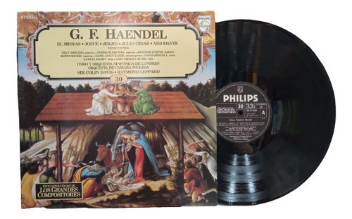 Lp - Acetato - Georg Friedrich Haendel - El Mesías - Ópera 