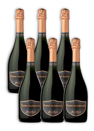 Espumante Nieto Senetiner Grand Cuvée Extra Brut X6u 750ml