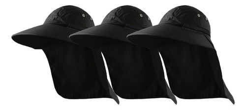 Pack 3 Sombrero Para Sol Gorra Proteccion Uv Gorros Jockey 