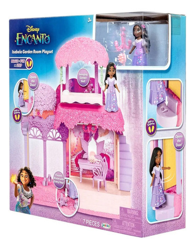 Playset Encanto Quarto da Isabela Candide