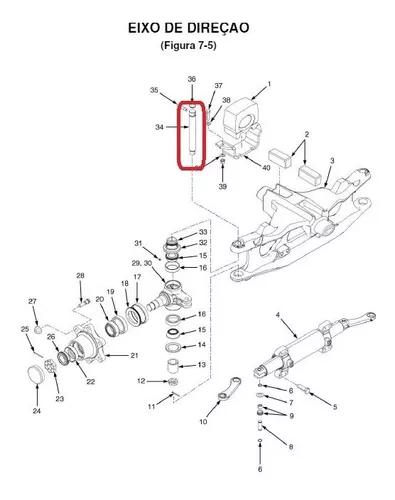 Bucha Pino Rei Hyster/Yale – IPL Empilhadeira