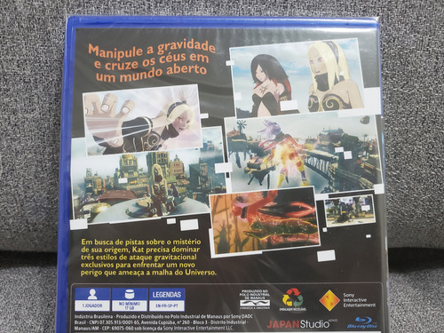 Ps4 Gravity Rush 2 ( Mídia Física / Lacrado )