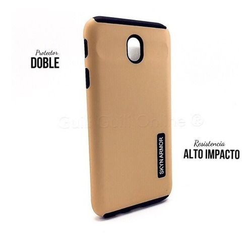 Funda Huawei Y7 Pro 2018 Skyn Armor Con De  Mica Cristal