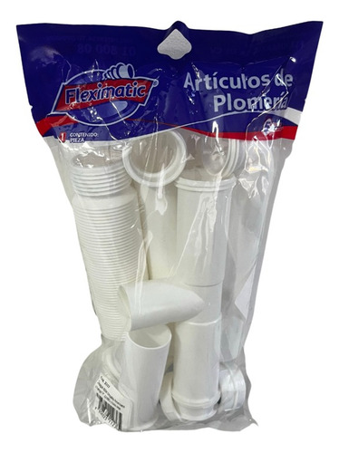 Sifón Doble Tina Corrugado Extensible Fregaderolavaplatos 1½