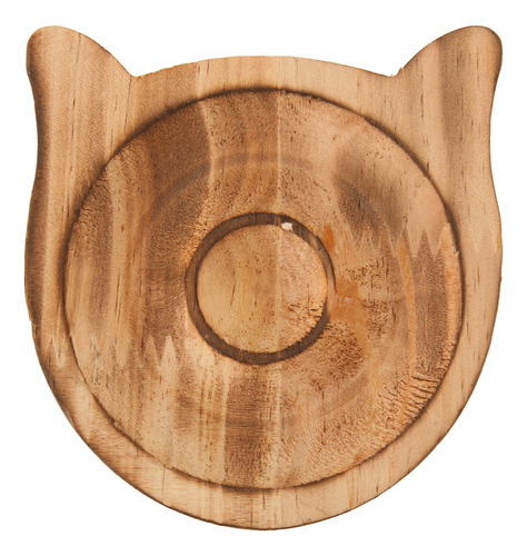Bandeja Redonda Para Pulseras De Madera, 8 Unidades, Con For