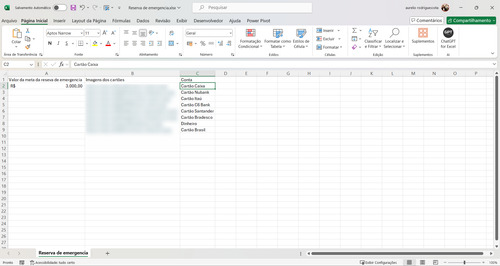 Dashboard Power Bi - Finanças Pessoais 1.1