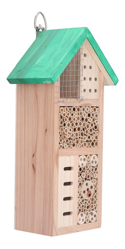 Casa De Insectos De Madera Para Colgantes, Abejas, Mariquita