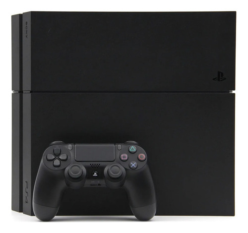 Sony Playstation 4 500gb + Gta5 En Play4store Olivos Negro (Reacondicionado)