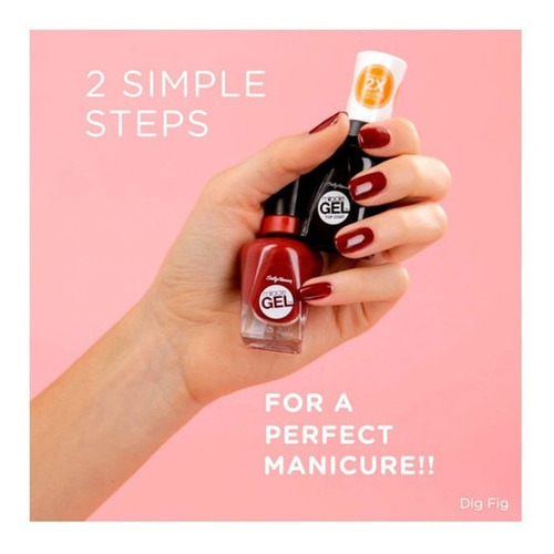 Imagen 5 de 6 de Esmalte De Uñas Sally Hansen Miracle Gel
