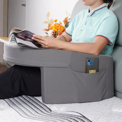Cojín Lectura Notebook Almohada Reposa Brazos Cama