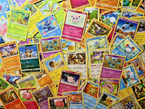 Cartas Pokemon Surtidas 100 Unidades