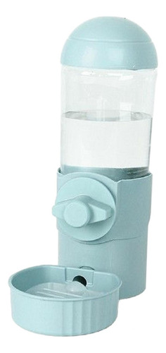 Bebedero De Agua Para Mascotas Automático 500 Ml Azul