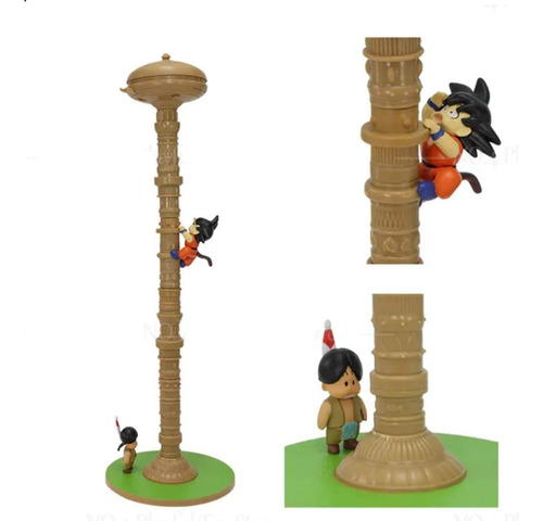 Figura Torre Karin Son Goku Y Upa Dragon Ball Z 31  Cm 
