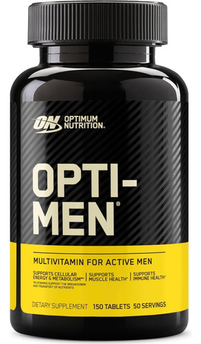 Optimum Nutrition Opti-men 150 T - Unidad a $173800