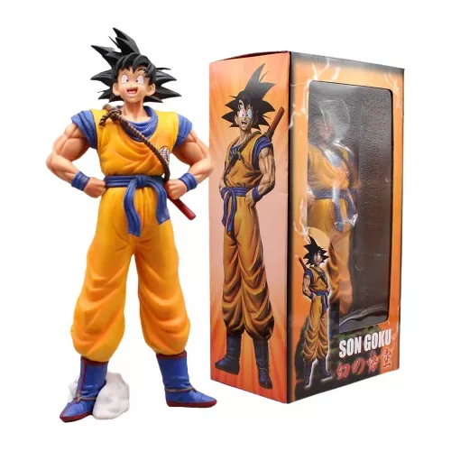 Boneco Son Goku Dragon Ball 30cm Gigante - Frete Grátis