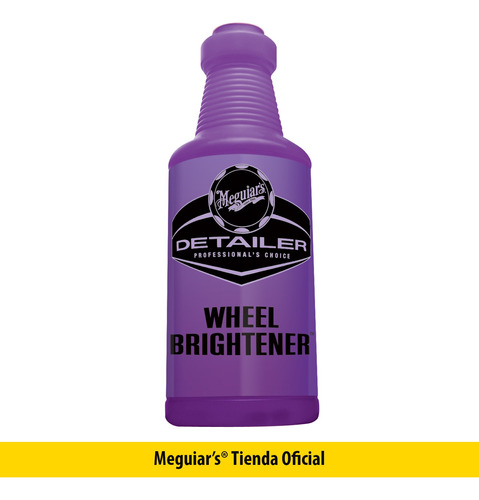 Botella De Plástico Multiuso Meguiars Wheel Brightener 