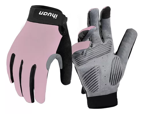  ihuan Guantes de entrenamiento para hombres con dedo completo:  guantes de levantamiento de pesas para hombres, guantes de levantamiento de  pesas, guantes de levantamiento de pesas y peso muerto : Deportes