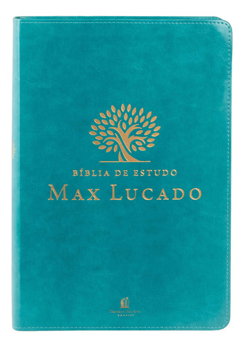 Bíblia De Estudo Max Lucado - Capa Verde, De Max, Lucado. Editorial Thomas Nelson Brasil, Tapa Mole, Edición 1 En Português, 2024