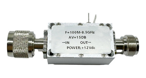 Amplificador De Bajo Ruido Lna De 100 Mhz A 8.5 Mhz, Puerto