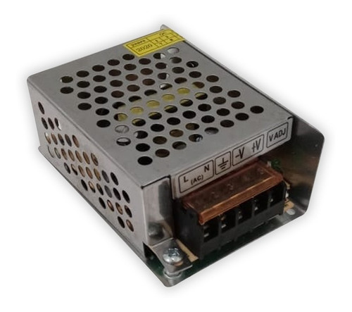 Fuente De Alimentacion Metálica 12v 3a Tiras Led