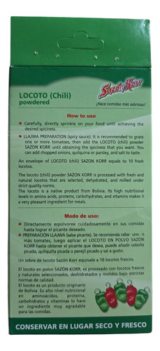 Aji Locoto 100% Puro Caja 30 Unid.
