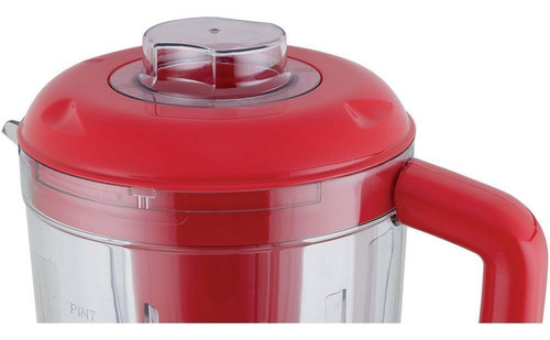 Imagem 2 de 3 de Liquidificador Britania Eletronic Filter 4 Vel Vermelho